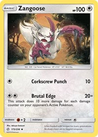 Zangoose (173) - SM - Cosmic Eclipse (SM12)