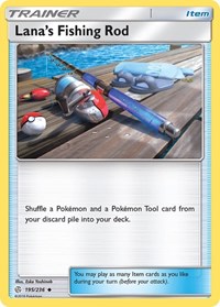 Lana's Fishing Rod (195) - SM - Cosmic Eclipse (SM12)