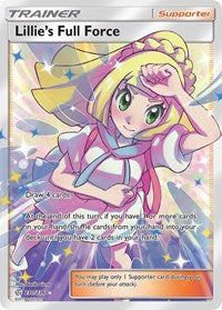 Lillie's Full Force (Full Art) (230) - SM - Cosmic Eclipse (SM12)
