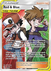 Red & Blue (Full Art) (234) - SM - Cosmic Eclipse (SM12)