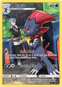 Weavile (Secret) (238) - SM - Cosmic Eclipse (SM12)