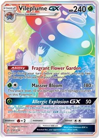 Vileplume GX (Secret) (250) - SM - Cosmic Eclipse (SM12)