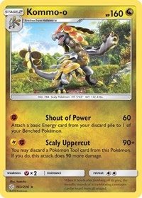 Kommo-o (163) - SM - Cosmic Eclipse (SM12)