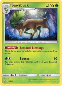 Sawsbuck (16) - SM - Cosmic Eclipse (SM12)