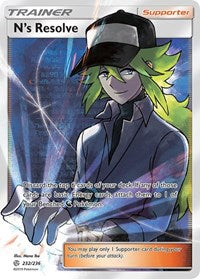 N's Resolve (Full Art) (232) - SM - Cosmic Eclipse (SM12)
