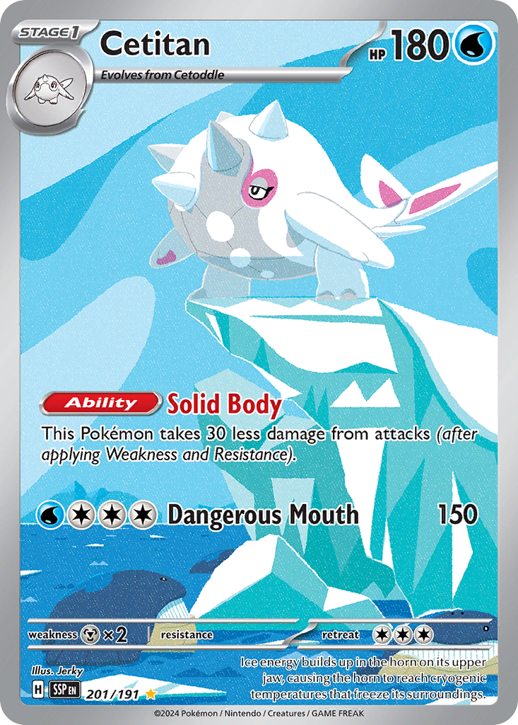 Cetitan (201/191) - [Illustration Rare] Surging Sparks (SSP)