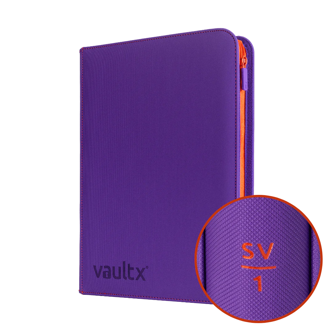 Vault X 9-Pocket Exo-Tec Zip Binder (SV1) - Unlimited