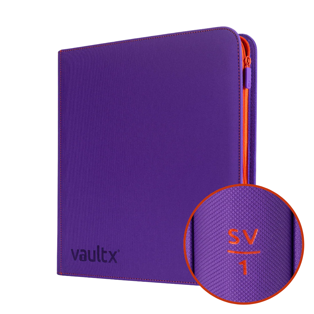 Vault X 12-Pocket Exo-Tec Zip Binder (SV1) - Unlimited Edition