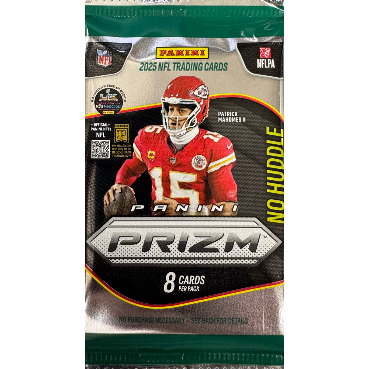 2025 Panini Prizm No Huddle Football Hobby Pack