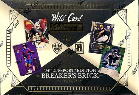2025 Wild Card Matte Rookie Multi-Sport Edition Breaker's Brick Box
