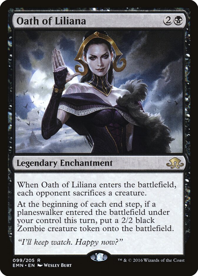 Oath of Liliana (99) - Eldritch Moon (EMN)
