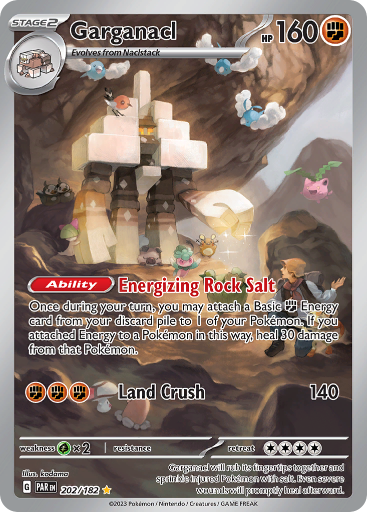 Garganacl (202/182) - [Illustration Rare] Paradox Rift (PAR)