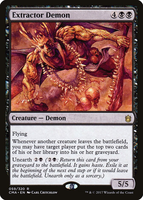 Extractor Demon (59) - Commander Anthology (CMA)
