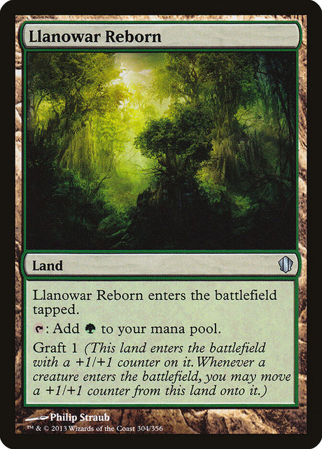 Llanowar Reborn (304) - Commander 2013 (C13)