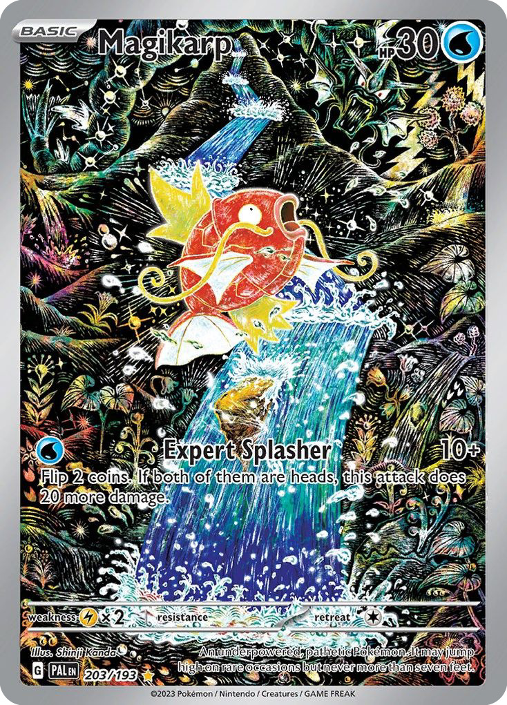Magikarp (203/193) - [Illustration Rare] Paldea Evolved (PAL)