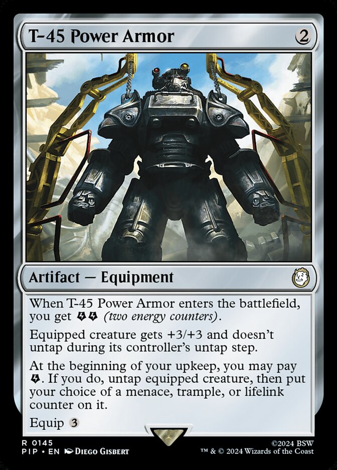 T-45 Power Armor - [Foil] Fallout (PIP)