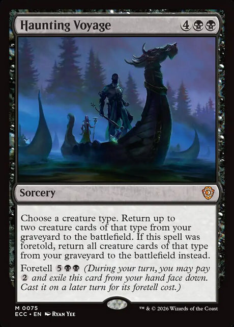 Haunting Voyage (75) - Lorwyn Eclipsed Commander (ECC)