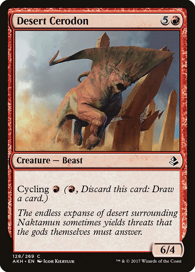 Desert Cerodon (128) - Amonkhet (AKH)
