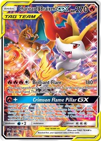 Charizard and Braixen GX (SM230) - SM Promos (SMP)