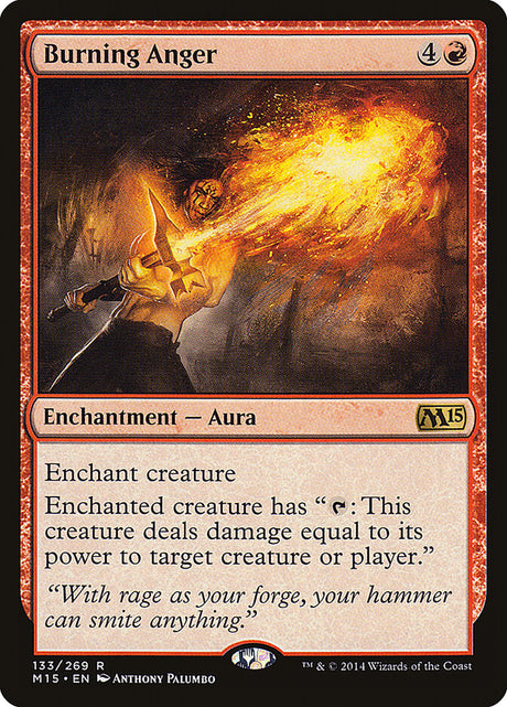 Burning Anger (133) - Magic 2015 (M15)