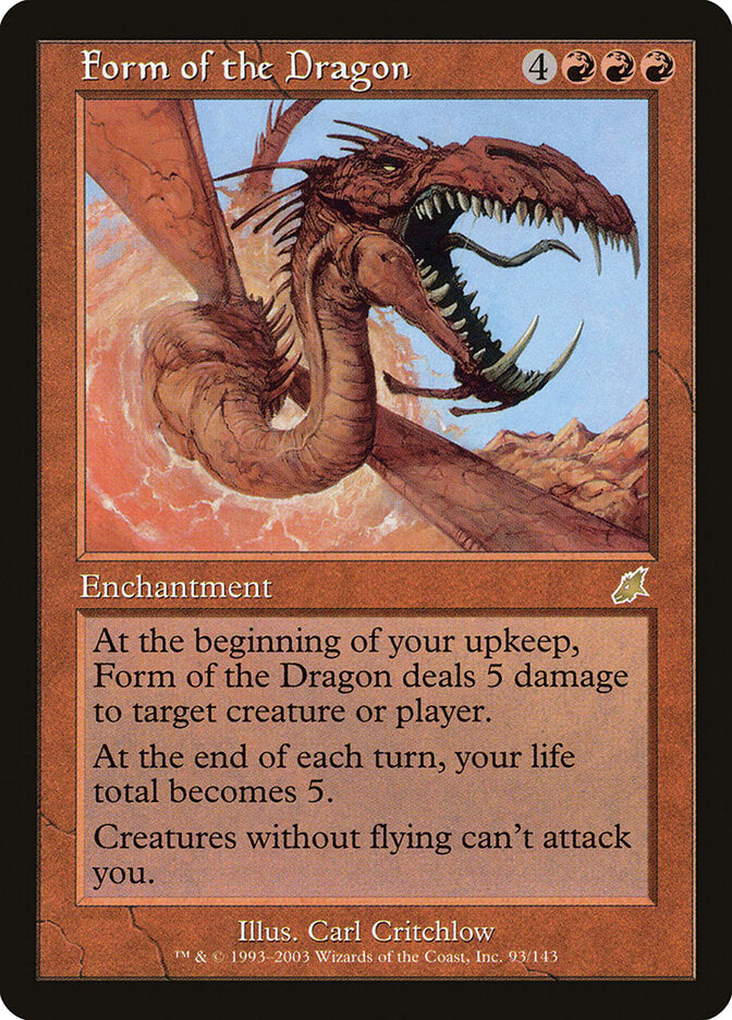 Form of the Dragon (93) - Scourge (SCG)