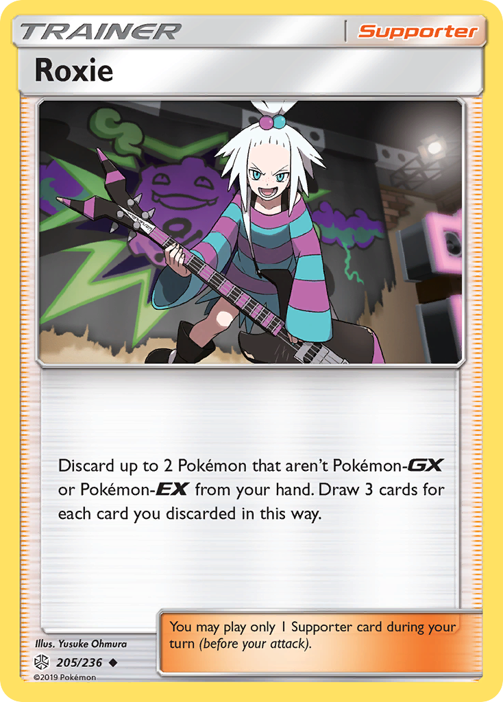 Roxie (205/236) - [Reverse Holo] Cosmic Eclipse (CEC)