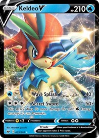 Keldeo V (53) - SWSH01: Sword & Shield Base Set (SWSH01)