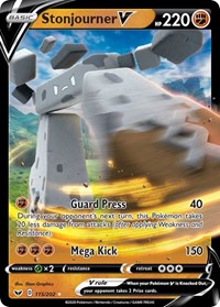 Stonjourner V (115) - SWSH01: Sword & Shield Base Set (SWSH01)