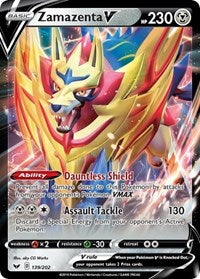 Zamazenta V (139) - SWSH01: Sword & Shield Base Set (SWSH01)