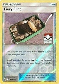Fiery Flint - 60a/70 (Pokemon League) (060a) - League & Championship Cards (PR)