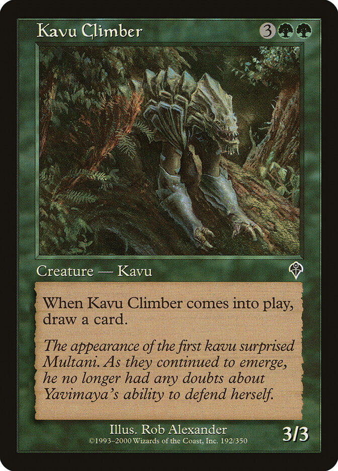 Kavu Climber (192) - Invasion (INV)