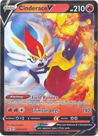 Cinderace V - (SWSH015) - SWSH: Sword & Shield Promo Cards (SWSD)