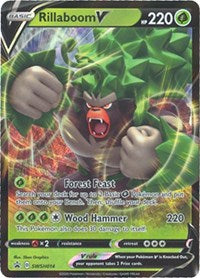 Rillaboom V - (SWSH014) - SWSH: Sword & Shield Promo Cards (SWSD)