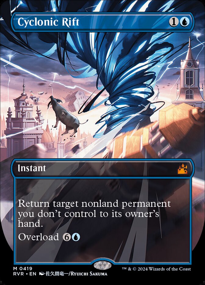 Cyclonic Rift (419) - Ravnica Remastered (RVR)