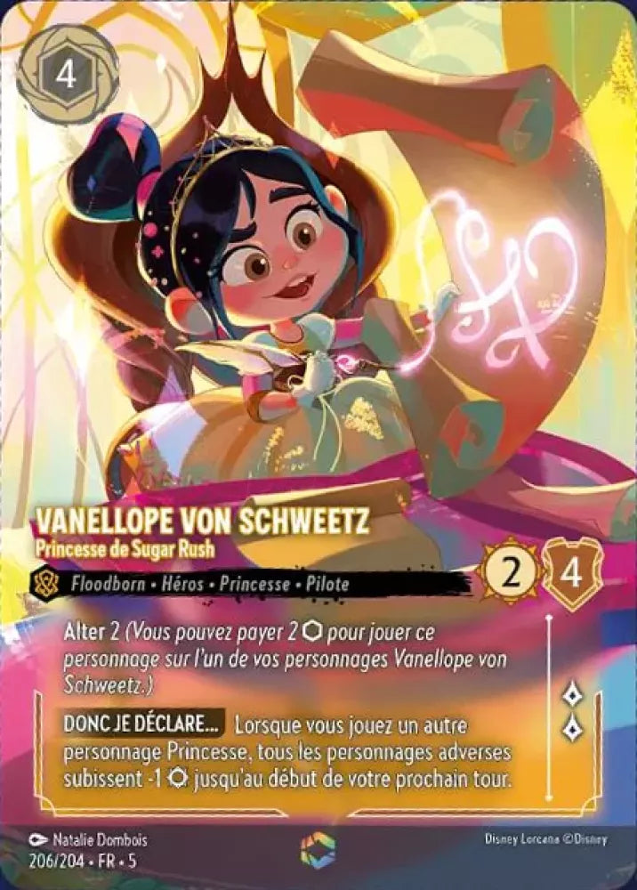 Vanellope von Schweetz - Sugar Rush Princess - [Foil, Enchanted] Shimmering Skies (5)