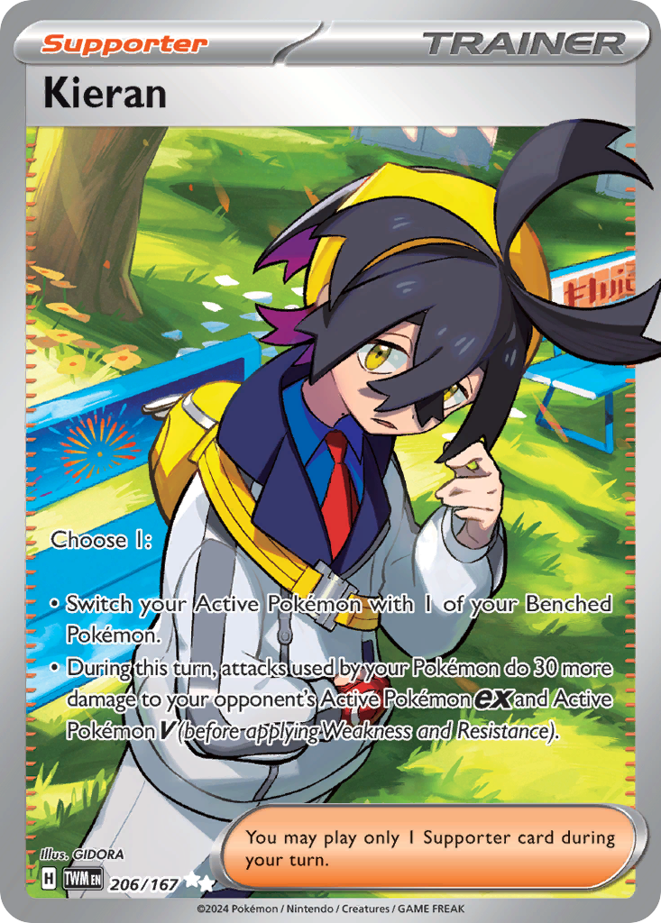 Kieran (206/167) - [Full Art] Twilight Masquerade (TWM)