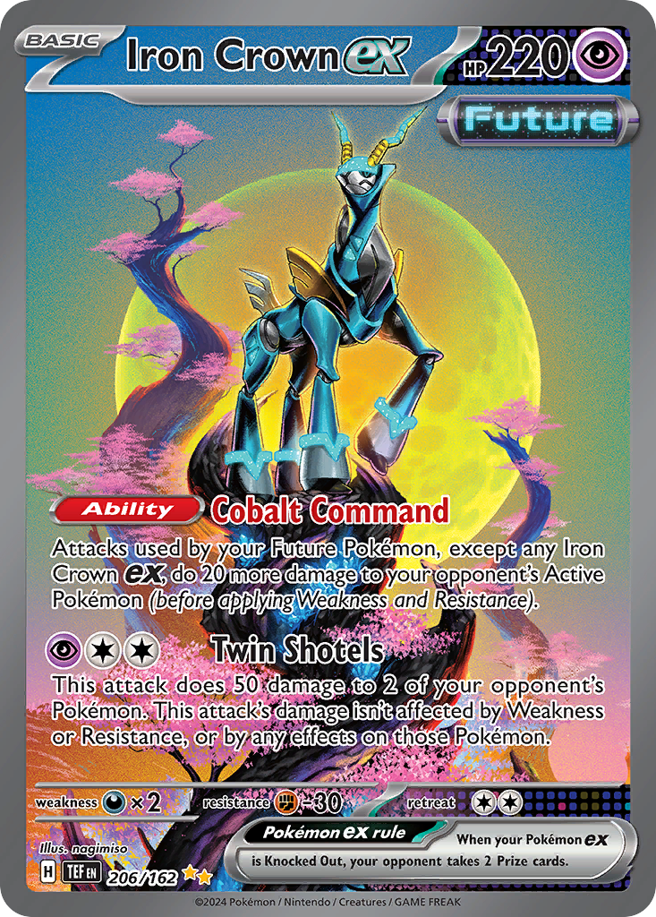 Iron Crown ex (206/162) - [Special Illustration Rare] Temporal Forces (TEF)