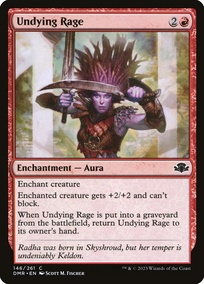 Undying Rage (146) - Dominaria Remastered (DMR)