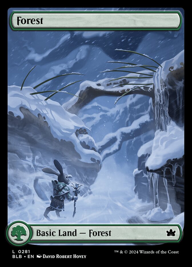 Forest (281) - [Full Art] Bloomburrow (BLB)