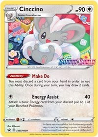 Cinccino - SWSH009 (Prerelease) (SWSH009) - SWSH: Sword & Shield Promo Cards (SWSD)