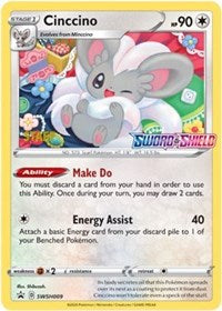 Cinccino - SWSH009 (Prerelease) (SWSH009) - SWSH: Sword & Shield Promo Cards (SWSD)