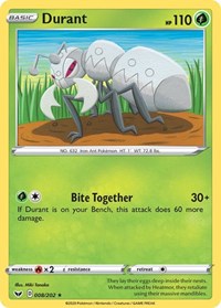Durant (8) - SWSH01: Sword & Shield Base Set (SWSH01)