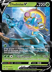 Dhelmise V (9) - SWSH01: Sword & Shield Base Set (SWSH01)