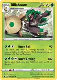 Rillaboom (15) - SWSH01: Sword & Shield Base Set (SWSH01)