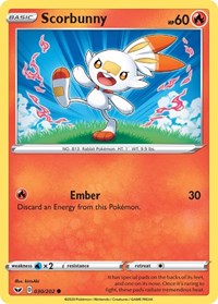 Scorbunny (30) - SWSH01: Sword & Shield Base Set (SWSH01)