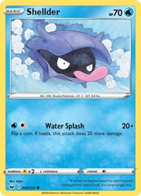 Shellder (40) - SWSH01: Sword & Shield Base Set (SWSH01)