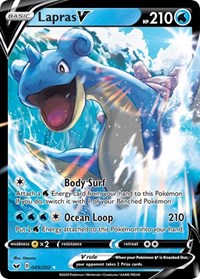 Lapras V (49) - SWSH01: Sword & Shield Base Set (SWSH01)