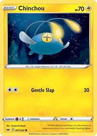 Chinchou (67) - SWSH01: Sword & Shield Base Set (SWSH01)