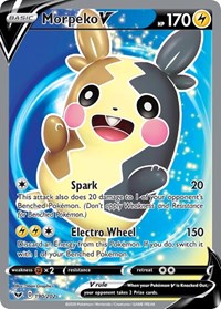 Morpeko V Full Art (190) - SWSH01: Sword & Shield Base Set (SWSH01)