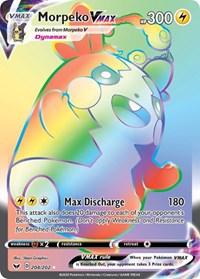 Morpeko VMAX Secret (204) - SWSH01: Sword & Shield Base Set (SWSH01)